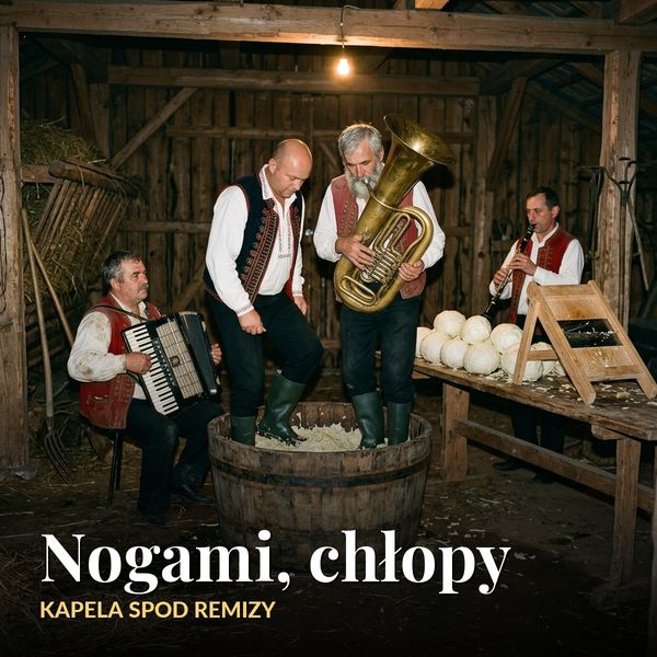 Okładka: Nogami, chłopy