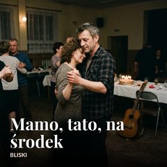 Okładka: Mamo, tato, na środek