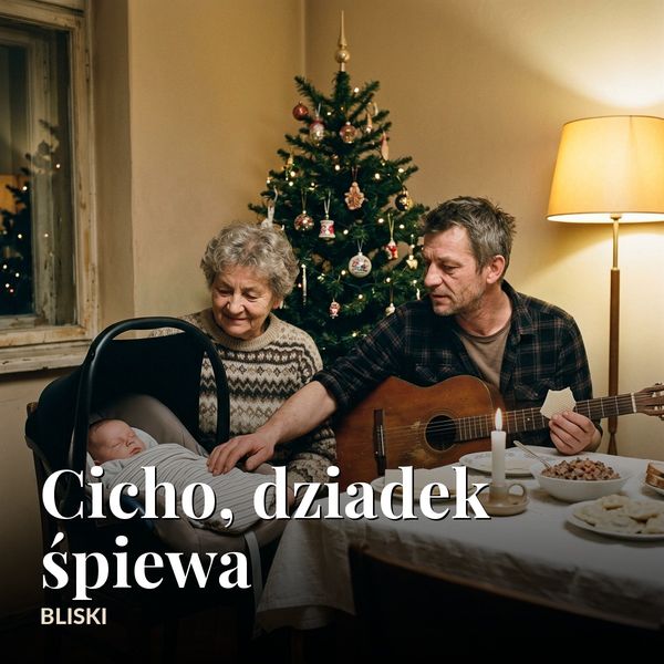 Okładka: Cicho, dziadek śpiewa
