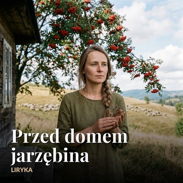 Okładka: Przed domem jarzębina