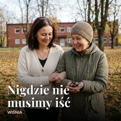 Okładka: Nigdzie nie musimy iść